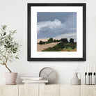 Darkening by Pamela Munger on GIANT ART - blue