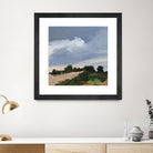 Darkening by Pamela Munger on GIANT ART - blue