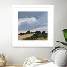 Darkening by Pamela Munger on GIANT ART - blue