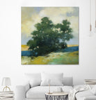 Solitary by Julia Purinton on GIANT ART - blue