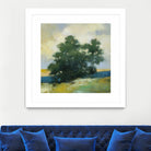 Solitary by Julia Purinton on GIANT ART - blue