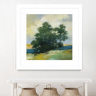 Solitary by Julia Purinton on GIANT ART - blue