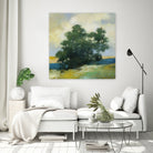 Solitary by Julia Purinton on GIANT ART - blue