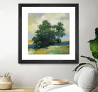 Solitary by Julia Purinton on GIANT ART - blue