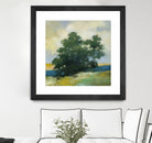 Solitary by Julia Purinton on GIANT ART - blue