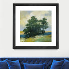 Solitary by Julia Purinton on GIANT ART - blue