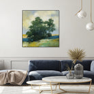 Solitary by Julia Purinton on GIANT ART - blue