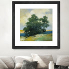 Solitary by Julia Purinton on GIANT ART - blue