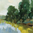 Willows by the Pond II by Silvia Vassileva on GIANT ART - blue