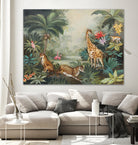Jungle Life by Julia Purinton on GIANT ART - multi botanical floral