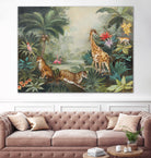 Jungle Life by Julia Purinton on GIANT ART - multi botanical floral