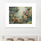 Jungle Life by Julia Purinton on GIANT ART - multi botanical floral