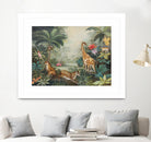 Jungle Life by Julia Purinton on GIANT ART - multi botanical floral