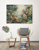 Jungle Life by Julia Purinton on GIANT ART - multi botanical floral