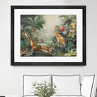 Jungle Life by Julia Purinton on GIANT ART - multi botanical floral