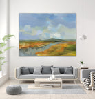 Meanders by Silvia Vassileva on GIANT ART - blue