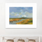 Meanders by Silvia Vassileva on GIANT ART - blue