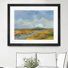 Meanders by Silvia Vassileva on GIANT ART - blue