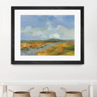 Meanders by Silvia Vassileva on GIANT ART - blue