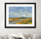 Meanders by Silvia Vassileva on GIANT ART - blue