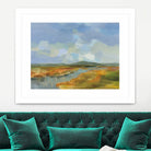 Meanders by Silvia Vassileva on GIANT ART - blue