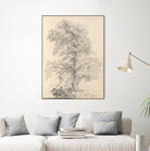 Tree Sketch by Wild Apple Portfolio on GIANT ART - abstract