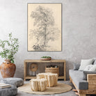 Tree Sketch by Wild Apple Portfolio on GIANT ART - abstract