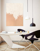 Just Peachy by Sarah Adams on GIANT ART - orange abstract