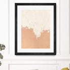 Just Peachy by Sarah Adams on GIANT ART - orange abstract