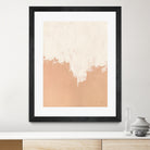 Just Peachy by Sarah Adams on GIANT ART - orange abstract