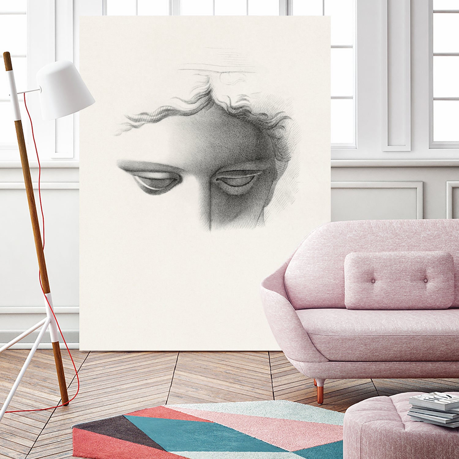 Classic Reverie by Wild Apple Portfolio on GIANT ART - grey figurative