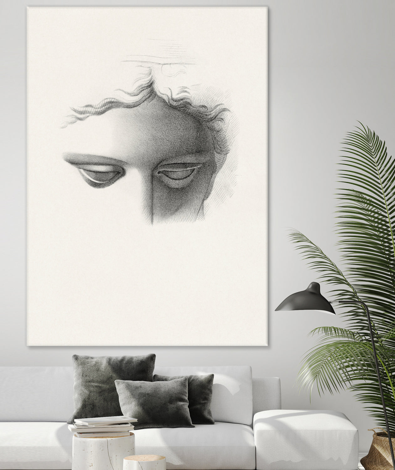 Classic Reverie by Wild Apple Portfolio on GIANT ART - grey figurative