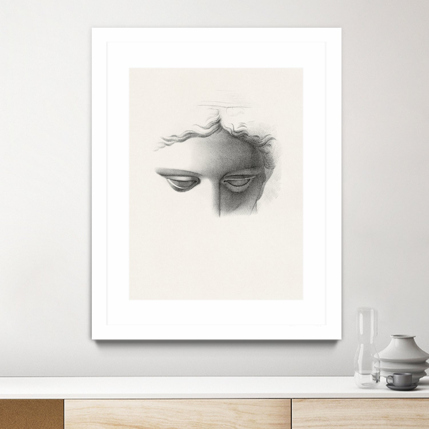 Classic Reverie by Wild Apple Portfolio on GIANT ART - grey figurative