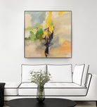 Lemon Grove by Silvia Vassileva on GIANT ART - black abstract