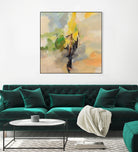 Lemon Grove by Silvia Vassileva on GIANT ART - black abstract