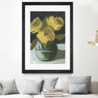 Trio by Pamela Munger on GIANT ART - grey botanical