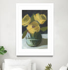 Trio by Pamela Munger on GIANT ART - grey botanical