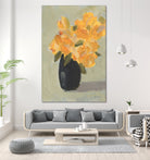 Hope Bouquet by Pamela Munger on GIANT ART - black botanical