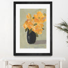 Hope Bouquet by Pamela Munger on GIANT ART - black botanical