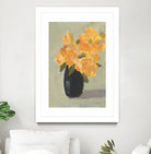 Hope Bouquet by Pamela Munger on GIANT ART - black botanical