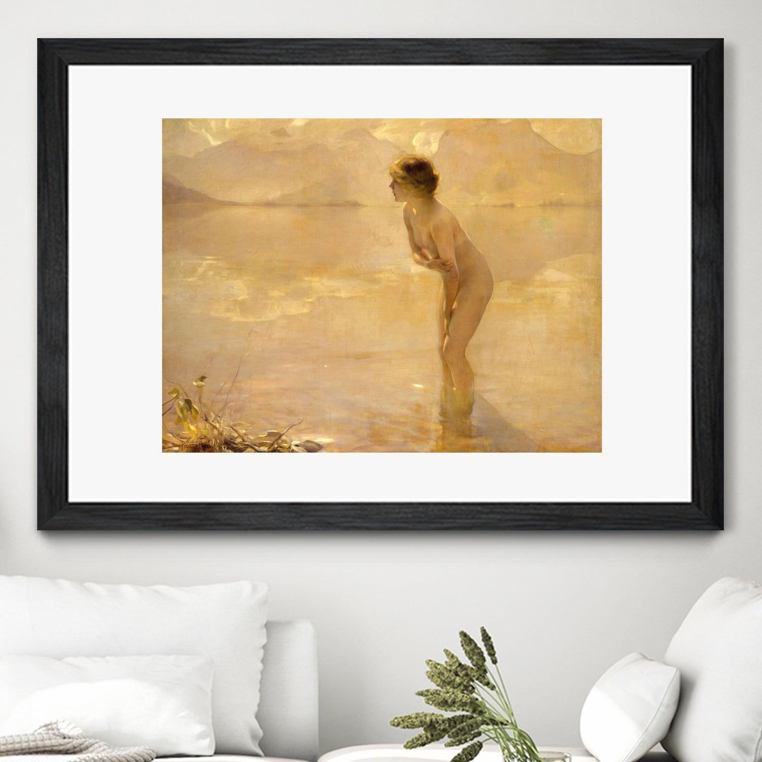 September Morn by Paul Chabas on GIANT ART - figurative