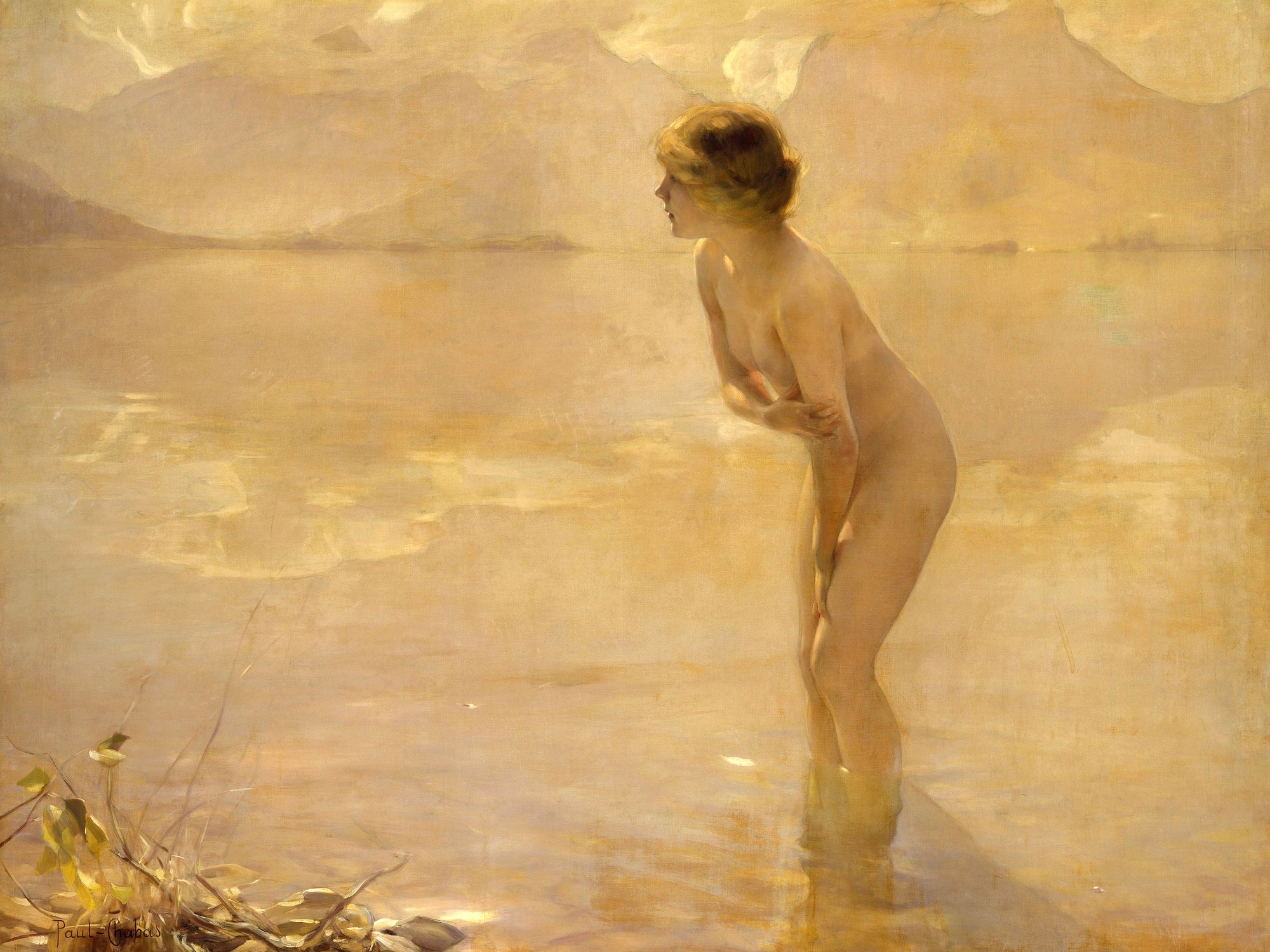 September Morn by Paul Chabas on GIANT ART - figurative