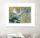 Shoreline Bird 1 by Dusza on GIANT ART - purple landscapes