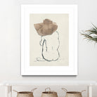 Girl with Floppy Hat by Chloe Elliott on GIANT ART - figurative figurative