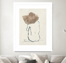 Girl with Floppy Hat by Chloe Elliott on GIANT ART - figurative figurative