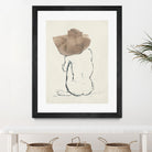 Girl with Floppy Hat by Chloe Elliott on GIANT ART - figurative figurative