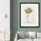 Girl with Floppy Hat by Chloe Elliott on GIANT ART - figurative figurative