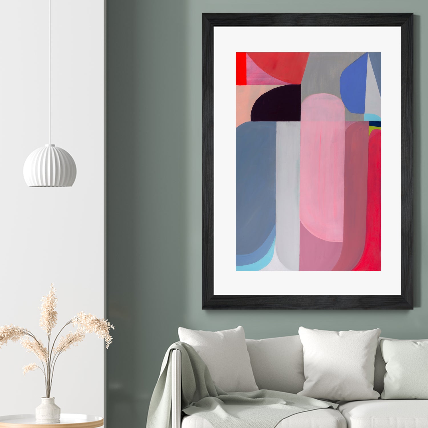 Traumerei by Marion Griese on GIANT ART - pink abstract