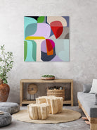 Breaking Ground by Marion Griese on GIANT ART - red abstract