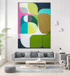 Journey by Marion Griese on GIANT ART - green abstract